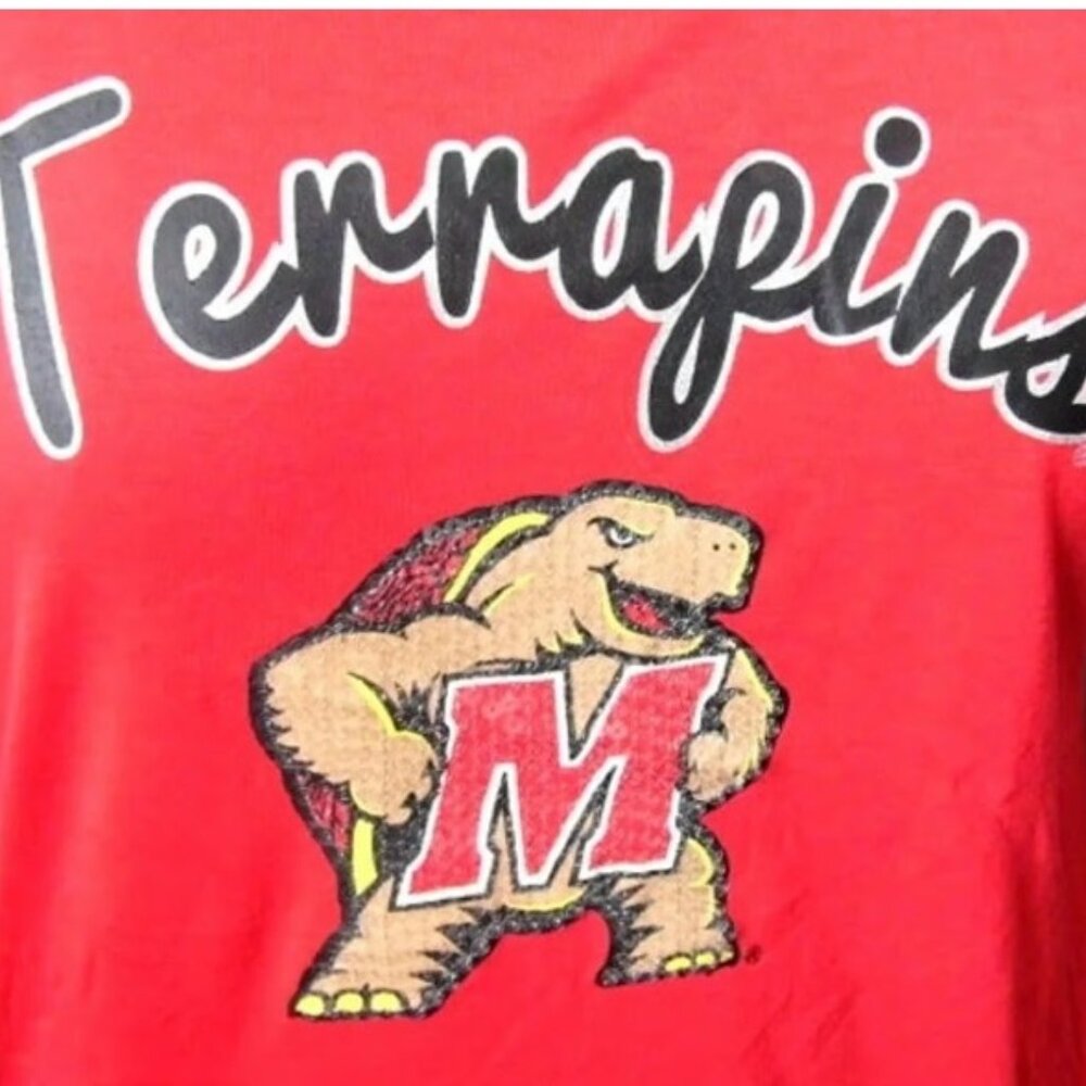 Juniors Maryland Terrapins Red T-Shirt, XXL